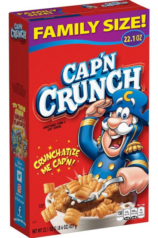 Cereal Capitan Crunch 627g