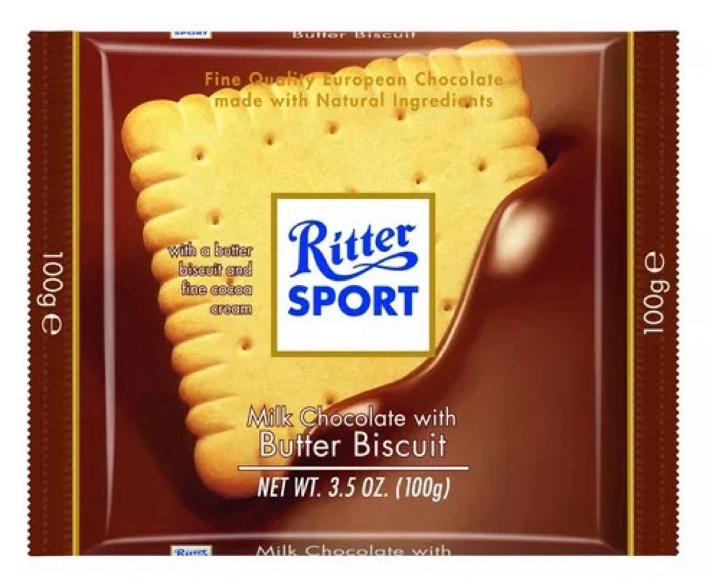 Ritter Sport Chocolate con Galleta 100g