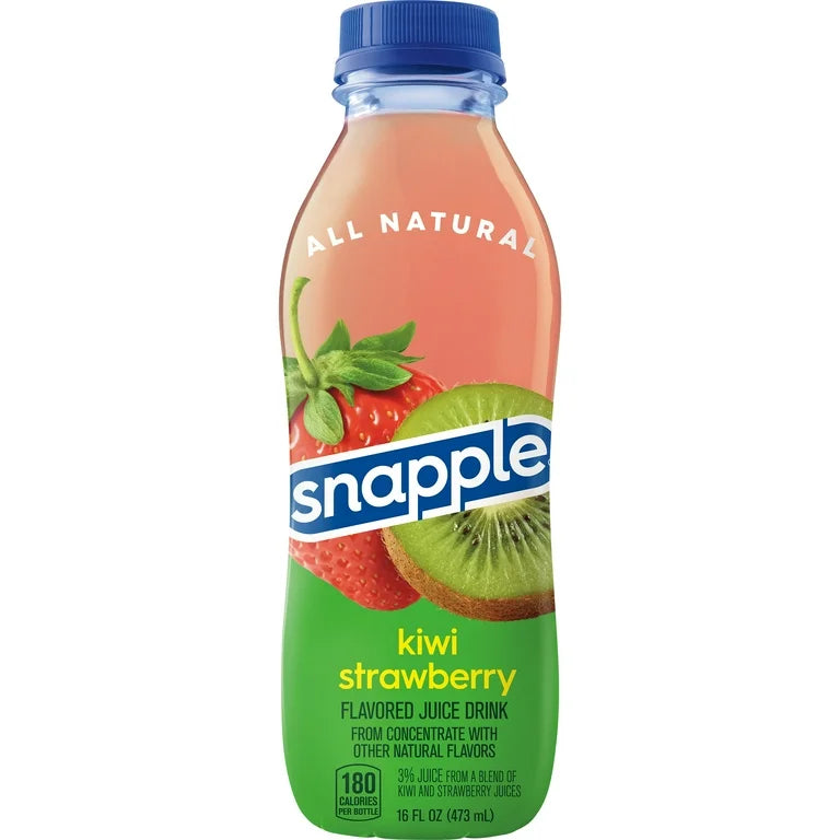 Snapple All Natural Fresa y Kiwi 473 mL