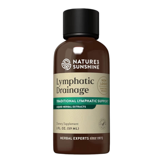 LYMPHATIC DRAINAGE: Extracto Herbal Líquido Nature’s Sunshine 59 mL