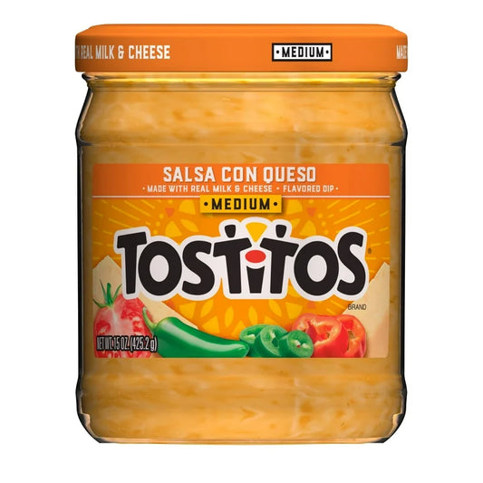 Salsa Queso Dip Tostitos Medium 425g