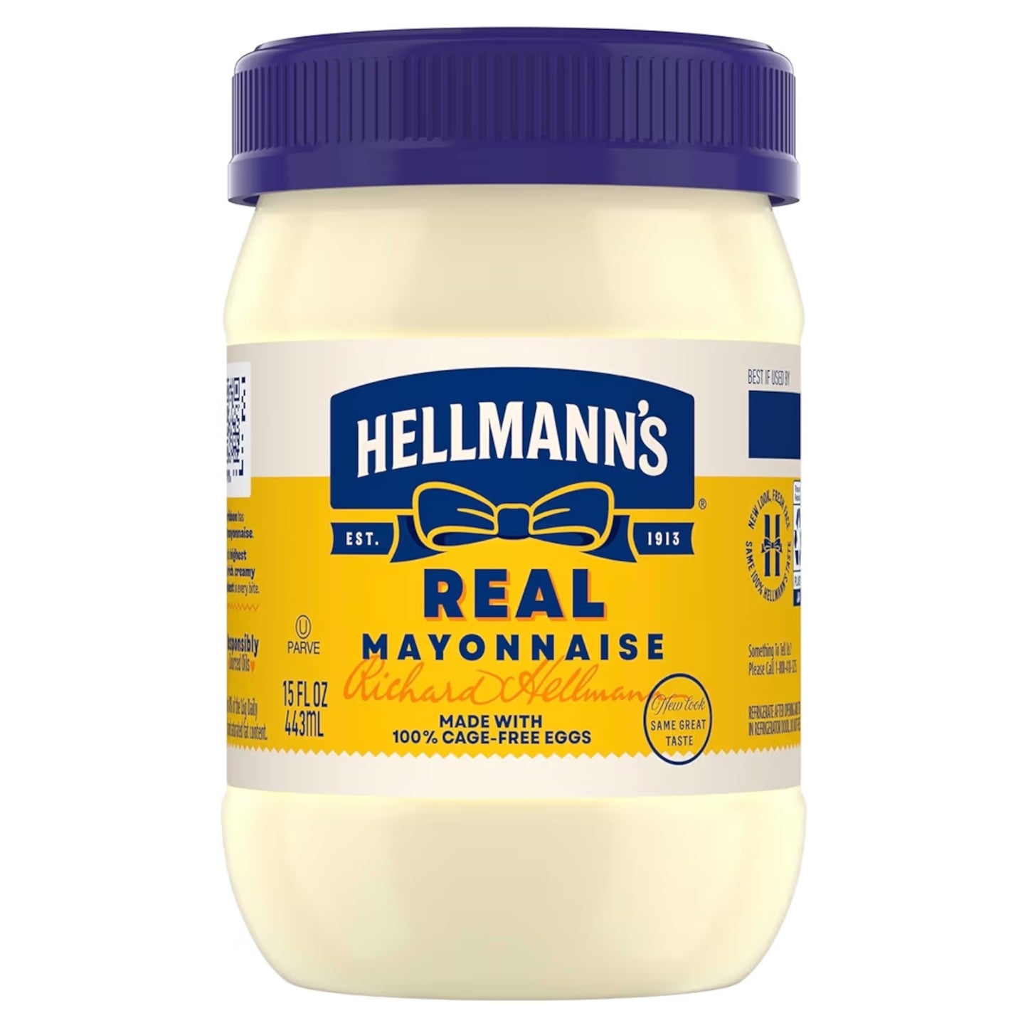Salsa Mayonesa Hellman’s Real Mayonnaise 443 mL
