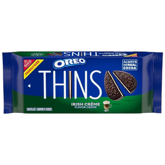 Oreo Thins Crema Irlandesa Tamaño Familiar 333g