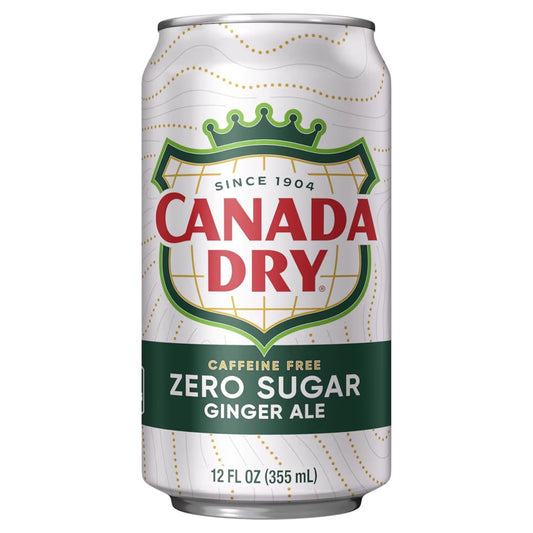Canada Dry Ginger Ale Sin Azúcar 355 mL