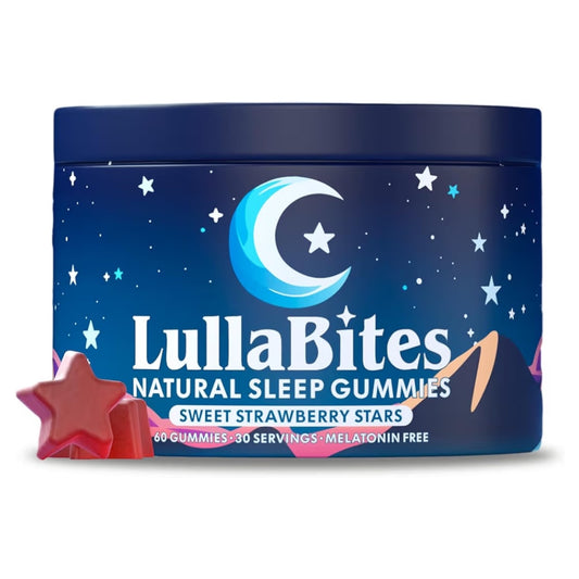 SLEEP: Gomitas Naturales LullaBites Sweet Strawberry Stars