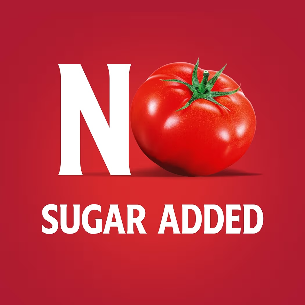 Salsa Tomate Heinz Ketchup No Sugar Added 368g