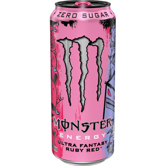 Monster Energy Ultra Fantasy Ruby Red 473 mL