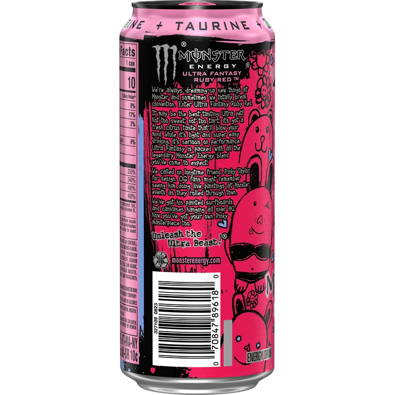 Monster Energy Ultra Fantasy Ruby Red 473 mL