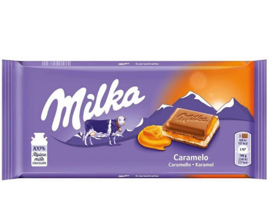Chocolate Milka Caramelo