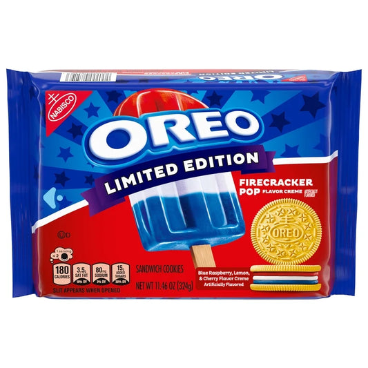 EDICIÓN LIMITADA: Oreo Firecracker Pop Tamaño Grande 324g