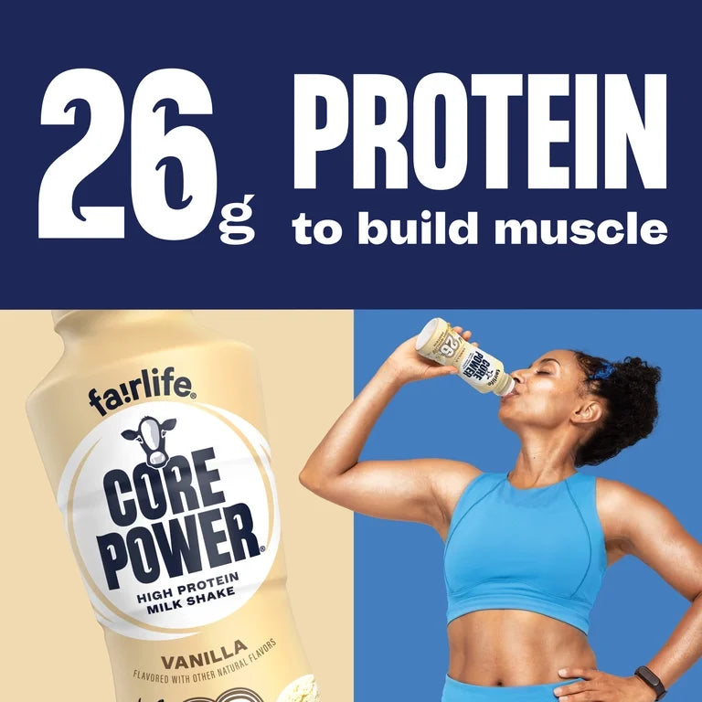 Batido Proteína 26g Core Power Vanilla 414 mL