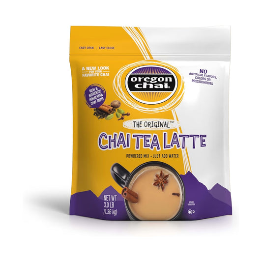 Té Chai Oregon Chai Original Tamaño Grande 1.36 Kg