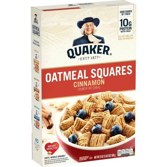 Cereal Crujiente Quaker Avena & Canela 596g