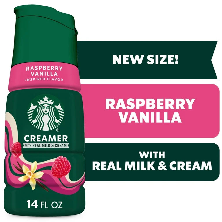 Crema Café Starbucks Creamer Frambuesa & Vainilla 414 mL