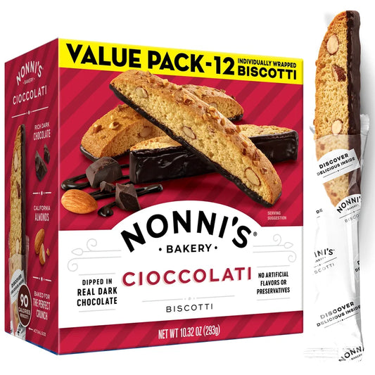 Biscotti Cioccolati Nonni’s Bakery x12 Unidades - 293g
