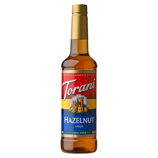 Sirope Sin Azúcar Torani Avellanas Tamaño Grande 750 mL