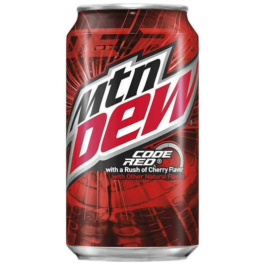 Mountain Dew Code Red Cereza 355 mL