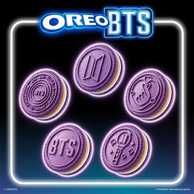EDICIÓN LIMITADA: Oreo BTS Brown Sugar Pancake Tamaño Grande 303g