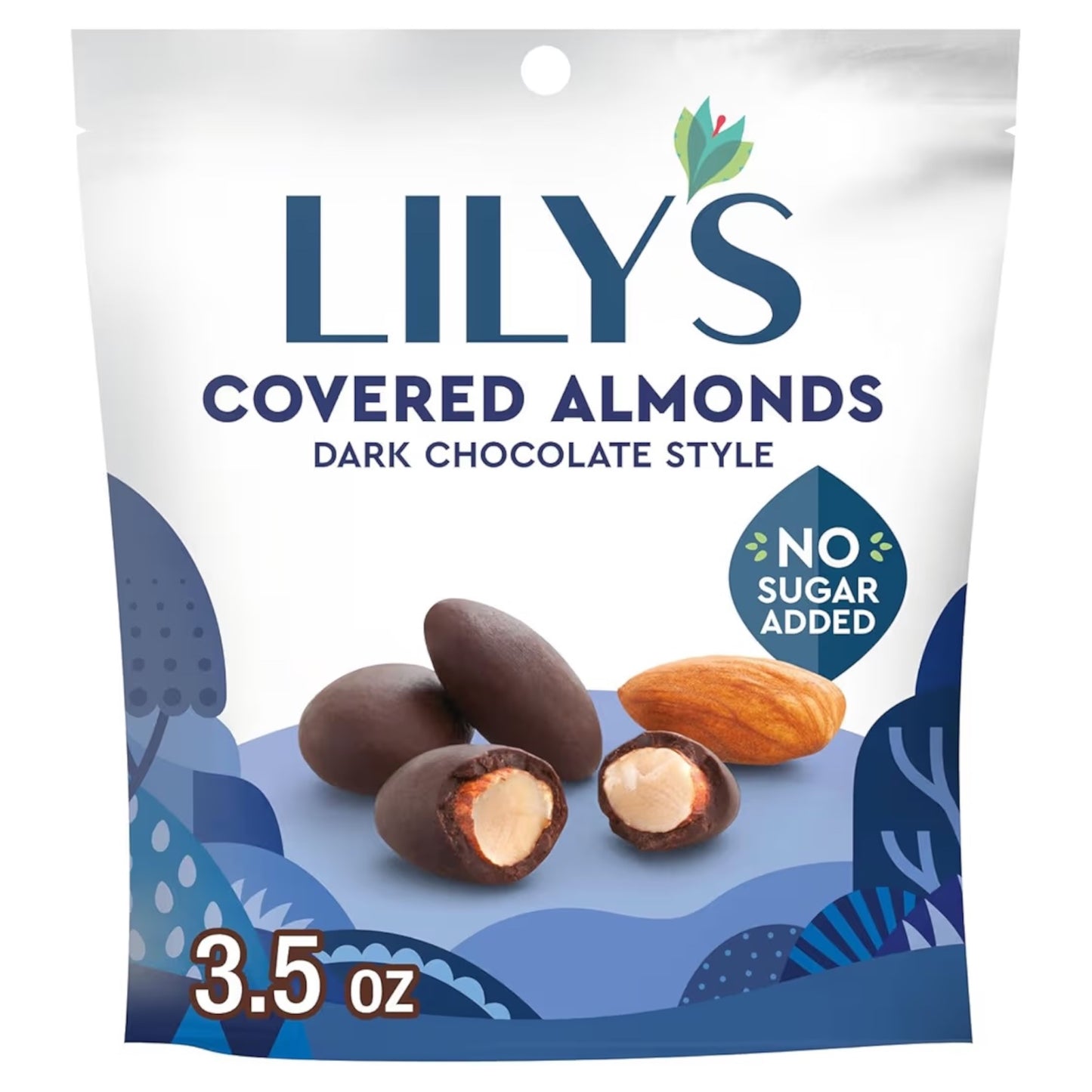 Almendras Cubiertas Lily’s Dark Chocolate No Sugar Added 99g