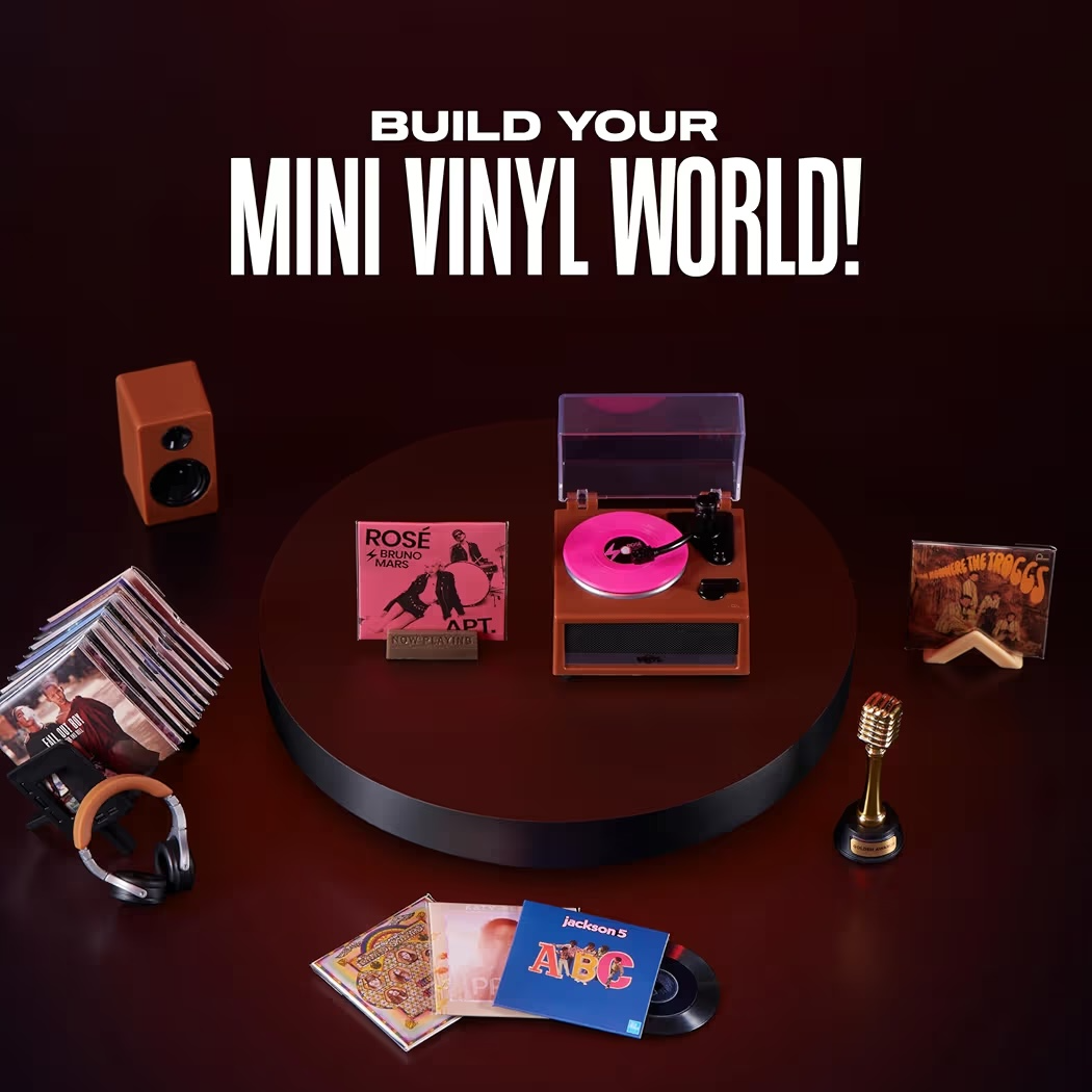 Mini Reproductor Vynil Colección Zuru Mini Brands Really Works