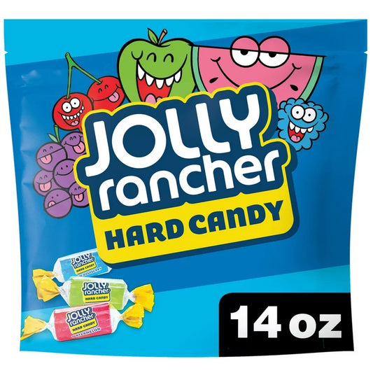 Caramelos Duros Jolly Rancher Surtidos de Frutas Tamaño Grande 396g
