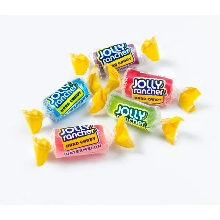 Caramelos Duros Jolly Rancher Surtidos de Frutas Tamaño Grande 396g
