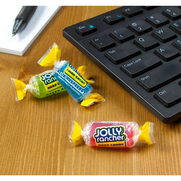 Caramelos Duros Jolly Rancher Surtidos de Frutas Tamaño Grande 396g