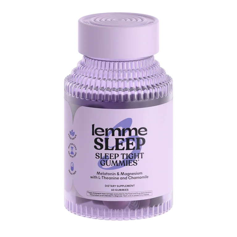 SLEEP: Gomitas Lemme Sleep Melatonin & Magnesium L-Theanine Chamomile x60 Unidades