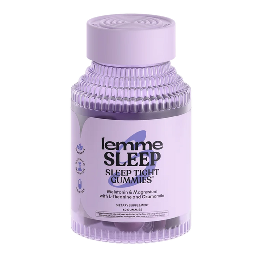 SLEEP: Gomitas Lemme Sleep Melatonin & Magnesium L-Theanine Chamomile x60 Unidades
