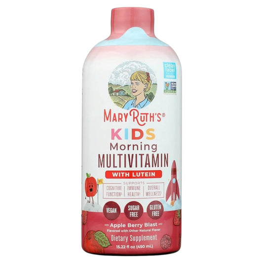 MULTIVITAMIN: Liquid Morning Mary Ruth’s Kids Apple Berry Blast 450 mL
