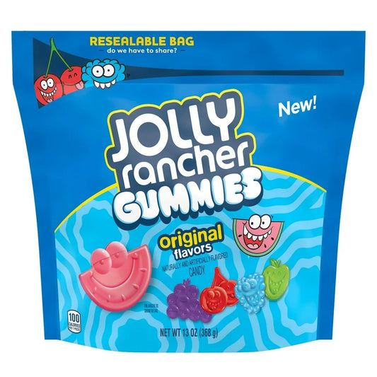 Gomitas Jolly Rancher Mix Original Flavors Tamaño Grande 368g