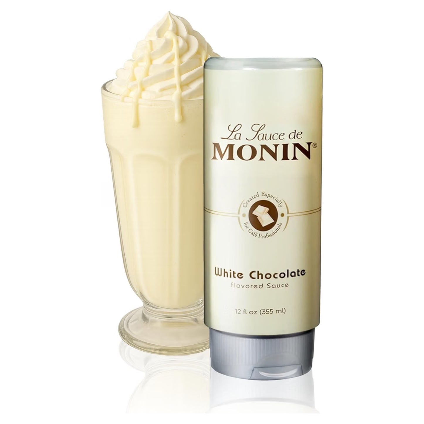 Salsa Gourmet La Sauce De Monin White Chocolate 355 mL
