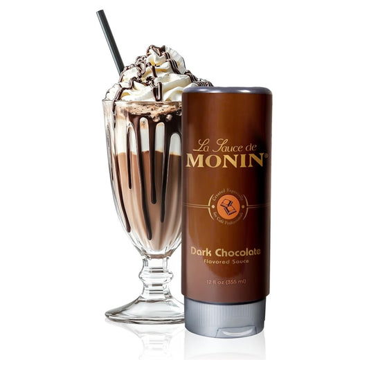 Salsa Gourmet La Sauce De Monin Dark Chocolate 355 mL