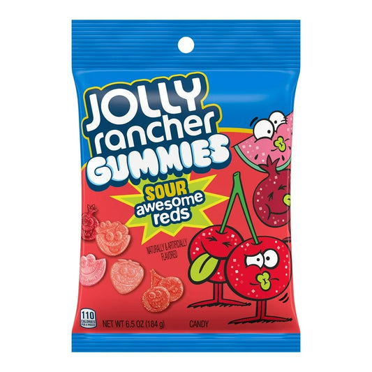 Gomitas Jolly Rancher Sour Frutos Rojos 184g