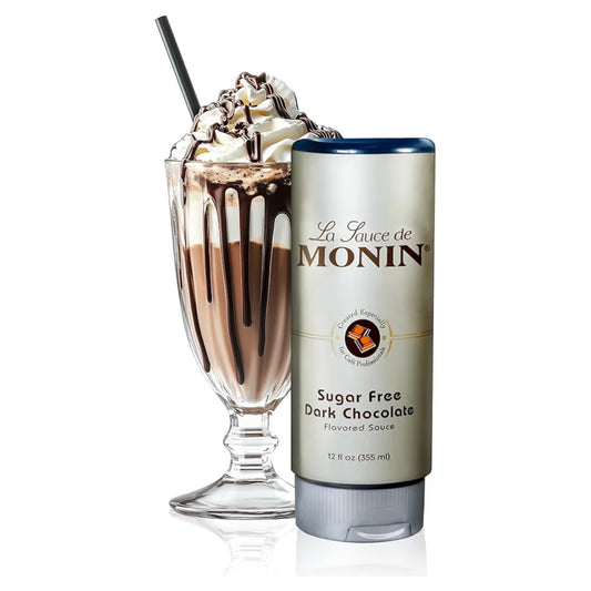 Salsa Gourmet La Sauce De Monin Sugar Free Dark Chocolate 355 mL