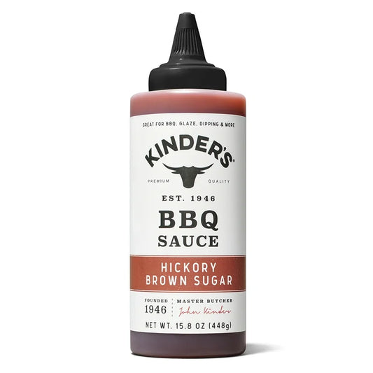 Salsa Kinder’s BBQ Hickory Brown Sugar 448g