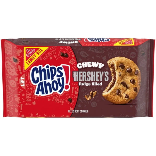 Galletas Chips Ahoy! Chewy Hershey’s Fudge Filled Tamaño Grande 421g