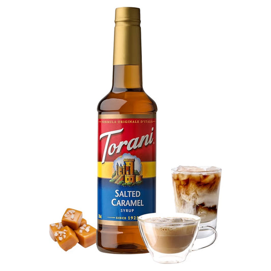 Sirope Torani Caramelo Salado Tamaño Grande 750 mL