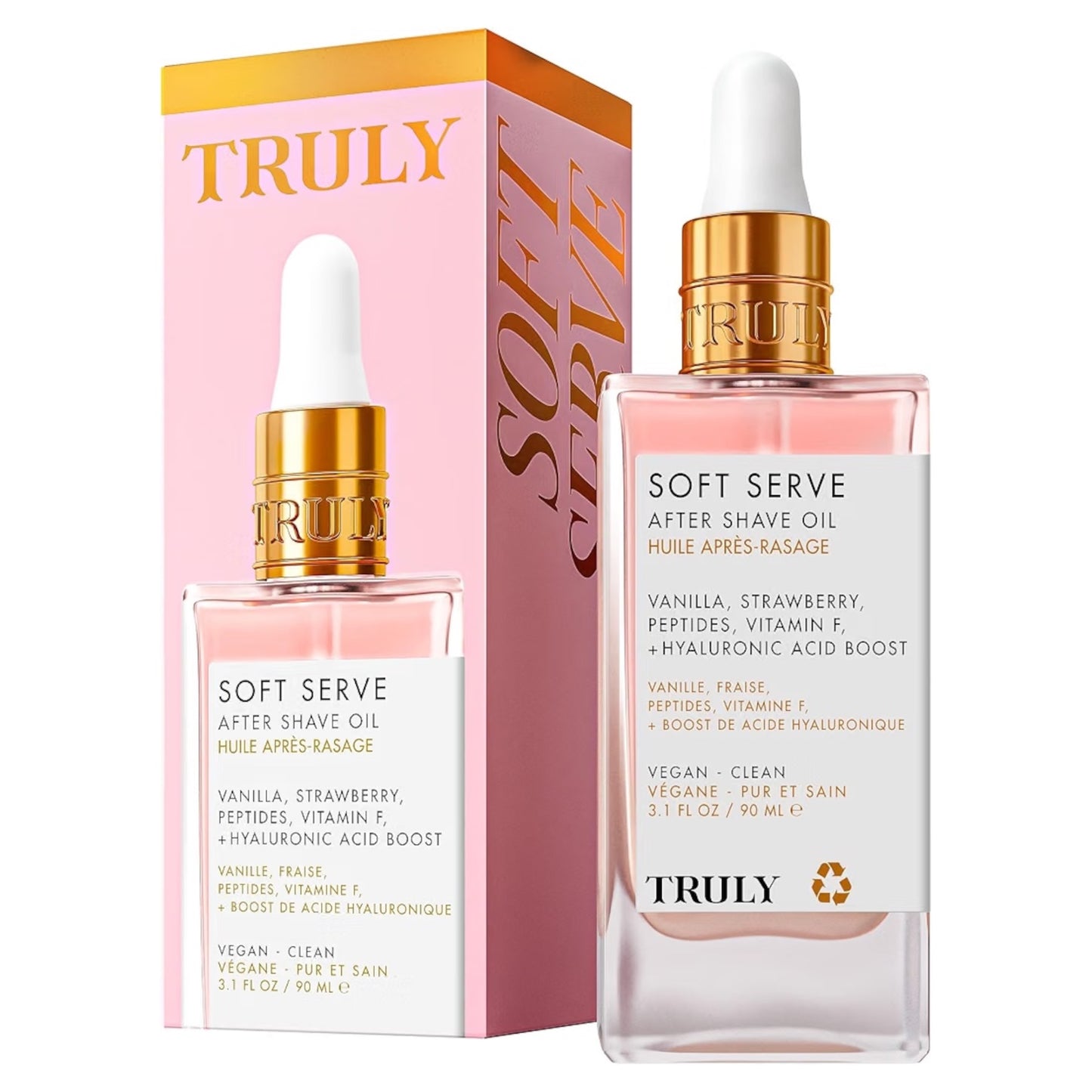Aceite Curativo Truly Soft Serve After Shave Oil 90 mL