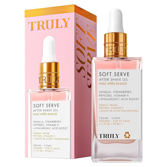 Aceite Curativo Truly Soft Serve After Shave Oil 90 mL