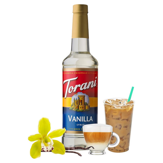 Sirope Torani Vainilla Tamaño Grande 750 mL