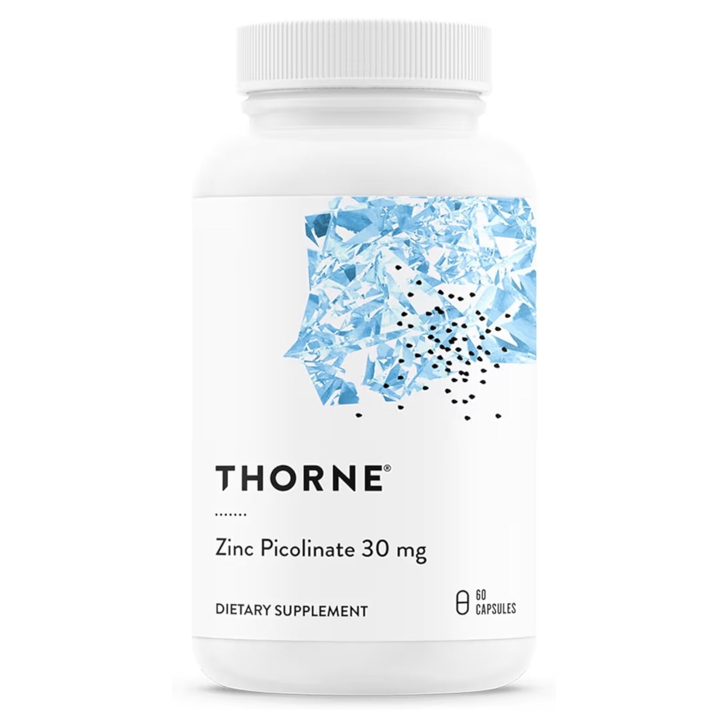 ZINC: Cápsulas Thorne Zinc Picolinate 30mg x60 Unidades