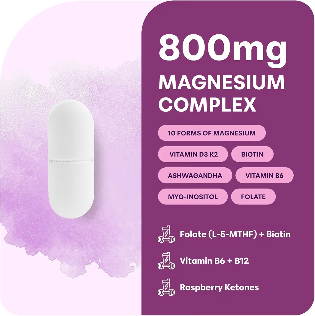 WOMEN: Complejo Magnesio Micro Ingredients 20 en 1 - x240 Unidades