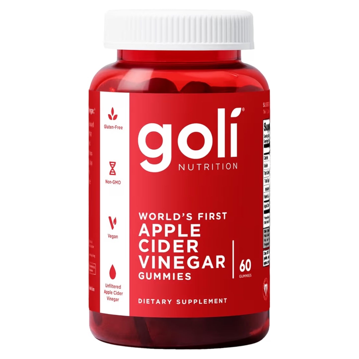 B12: Gomitas Goli Apple Cider Vinegar x60 Unidades