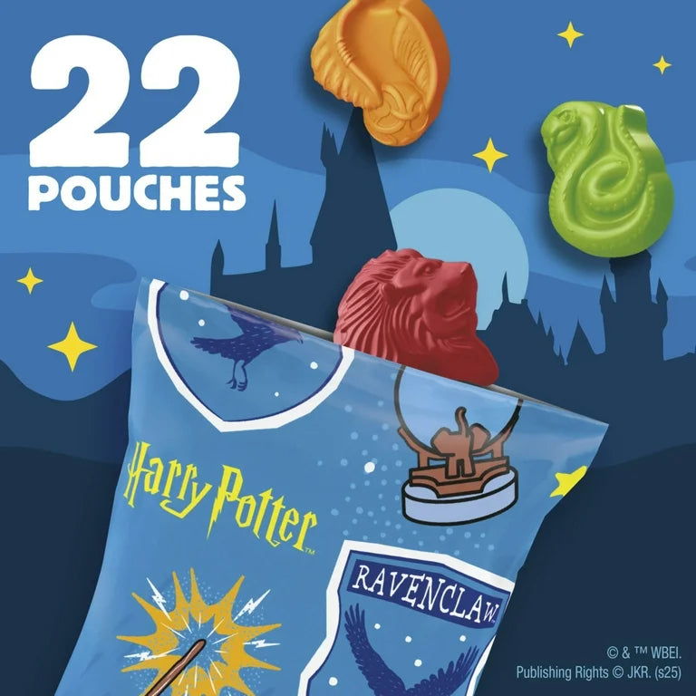 Gomitas Frutales Surtidas Harry Potter Hogwarts x22 Paquetes Individuales - 498g