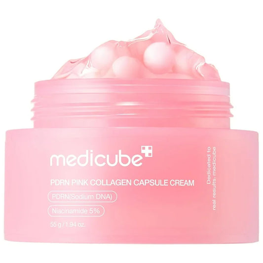Crema en Cápsulas Colágeno Medicube PDRN Rosa 55g