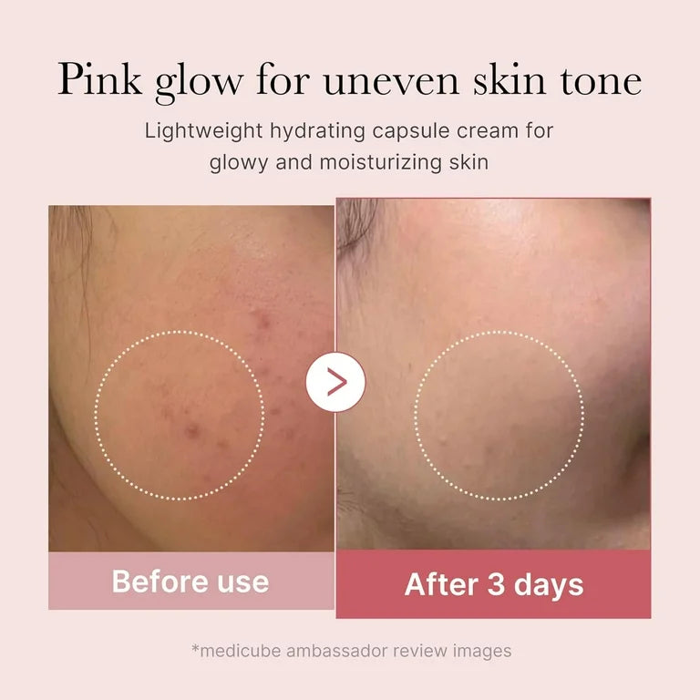Crema en Cápsulas Colágeno Medicube PDRN Rosa 55g