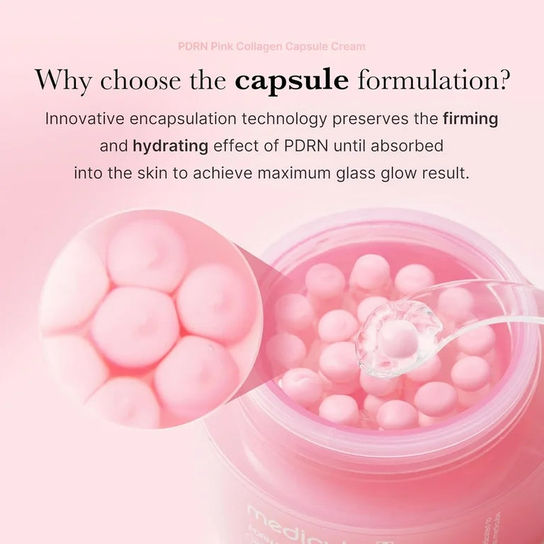 Crema en Cápsulas Colágeno Medicube PDRN Rosa 55g
