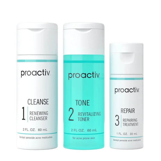 Tratamiento Acné Proactiv Cleanse + Tone + Repair Para 30 Días
