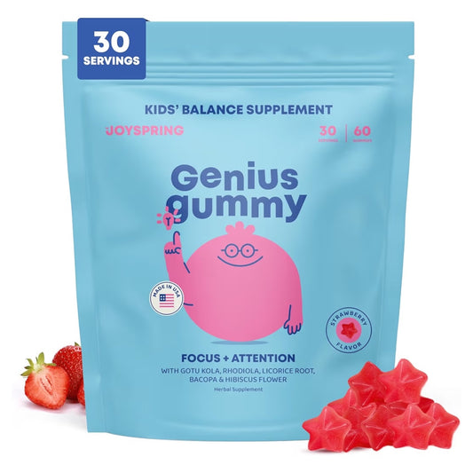FOCUS + ATTENTION: Gomitas Genius Gummy Niños x60 Unidades